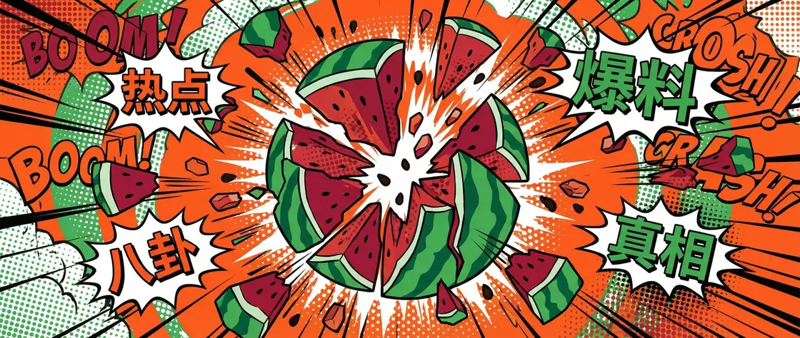 爱豆传媒 今日头瓜爆炸漫画横幅